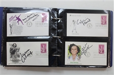 Lot of LPGA Players Signed First Day Covers Inc. Patty Berg, Nancy Lopez, Annika Sorenstam & More