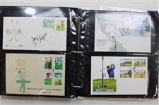 Lot of PGA Tour Players Signed FDC's From Open Champions Inc. Gene Sarazen, Gary Player & More