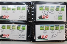Lot of PGA Tour Players Signed FDC's From Open Champions Inc. Gene Sarazen, Gary Player & More
