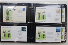 Lot of PGA Tour Players Signed FDC's From Open Champions Inc. Gene Sarazen, Gary Player & More