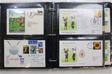 Lot of PGA Tour Players Signed FDC's From Open Champions Inc. Gene Sarazen, Gary Player & More
