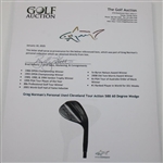 Greg Norman's Personal Used Cleveland Tour Action 588 60 Degree Wedge