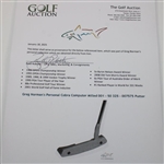Greg Norman's Personal Cobra Computer Milled 001 - 50 325 - 007575 Putter