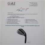 Greg Norman's Personal Used Cleveland Golf Tour Action Reg 588 56 Degree Sand Wedge 