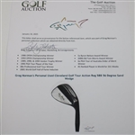 Greg Norman's Personal Used Cleveland Golf Tour Action Reg 588 56 Degree Sand Wedge