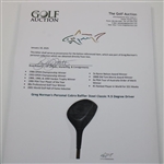 Greg Norman's Personal Cobra Baffler Steel Classic 9.5 Degree Driver