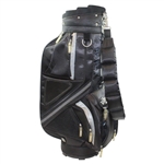 Greg Norman's Personal Tiburon Golf 'Sample' Full Size Black Golf Bag
