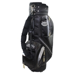 Greg Norman's Personal Tiburon Golf 'Sample' Full Size Black Golf Bag