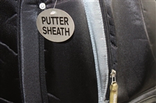 Greg Norman's Personal Tiburon Golf 'Sample' Full Size Black Golf Bag