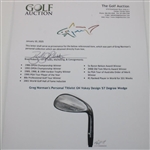 Greg Norman's Personal Titleist GN Vokey Design 57 Degree Wedge