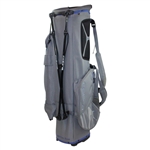 Greg Norman's Personal Cobra CoolFlow Full Size Gray Golf Stand Bag