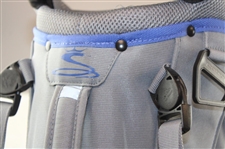Greg Norman's Personal Cobra CoolFlow Full Size Gray Golf Stand Bag