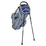 Greg Norman's Personal Cobra CoolFlow Full Size Gray Golf Stand Bag