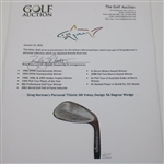 Greg Norman's Personal Titleist GN Vokey Design 56 Degree Wedge 