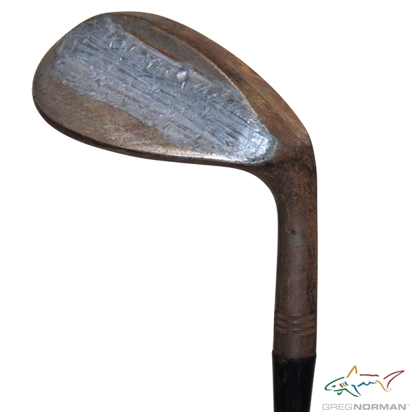 Greg Normans Personal Unmarked Lead Tape Wedge