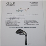 Greg Norman's Personal ZTP 58.09 Milled 58 Degree Wedge