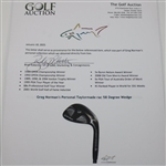 Greg Norman's Personal Taylormade rac 58 Degree Wedge