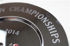 2014 US Open Dual Championships at Pinehurst No. 2 Player Gift Malcolm De Mille Plate