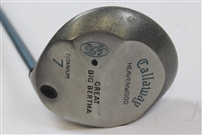 Greg Norman's Personal Used Callaway Great Big Bertha S2H2 Titanium Heavenwood 7-Wood