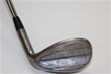Greg Norman's Personal Used Unmarked Wedge with Lead Tape on Back