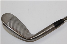 Greg Norman's Personal Used Unmarked Wedge with Lead Tape on Back