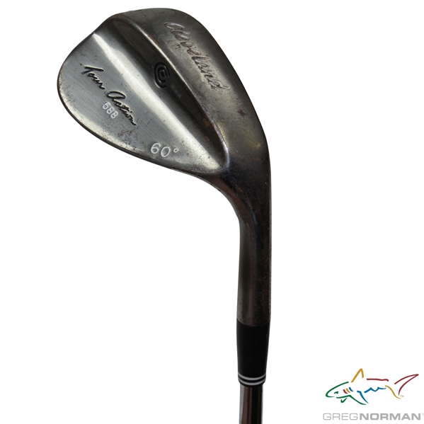 Greg Normans Personal Used Cleveland Tour Action 588 60 Degree Wedge
