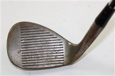 Greg Norman's Personal Used Cleveland Golf Reg 588 Tour Action Special 60 Degree Wedge with Lead Tape