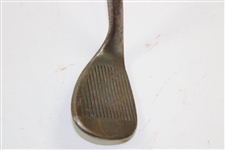 Greg Norman's Personal Used Cleveland Golf Reg 588 Tour Action Special 60 Degree Wedge with Lead Tape