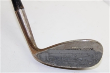 Greg Norman's Personal Used Cleveland Golf Reg 588 Tour Action Special 60 Degree Wedge with Lead Tape