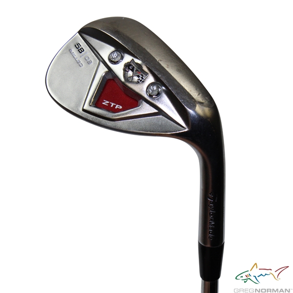Greg Normans Personal Used TaylorMade ZTP 58/09 Milled 58 Degree Wedge