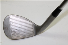 Greg Norman's Personal Used TaylorMade ZTP 56(?)/12 Milled 5(?) Degree Wedge with Lead Tape