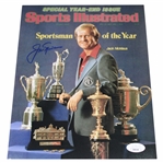 Jack Nicklaus Signed 1979 Sports Illustrated Sportsman of Year Cover 8x10 Photo JSA #CB46146