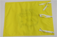 Scottie Scheffler Signed 2024 Masters Embroidered Flag - Great Sig PSA #AN77478