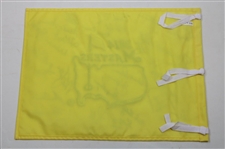 Palmer, Nicklaus & Player 'Big 3' Center Signed 2014 Masters Champions Dinner Flag w/31 JSA ALOA