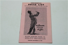 Sam Snead Signed Neiman Print, Cut Card w/1955 Wilson Catalog & Sam Snead 100 Golf Ball Box w/Balls JSA ALOA