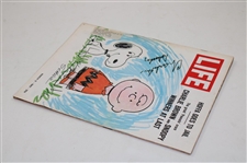 Peanuts Creator Charles Schulz Signed 1967 LIFE Magazine JSA ALOA