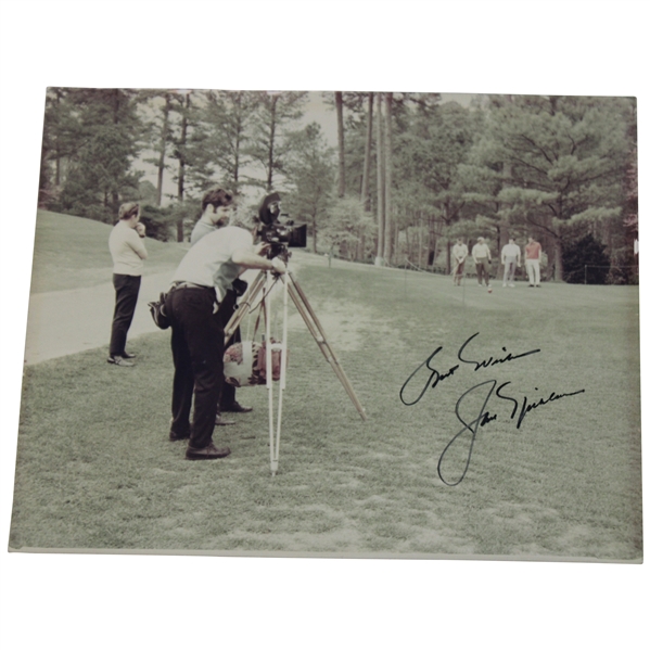 Jack Nicklaus Signed Original Promo at Augusta Photo w/Best Wishes JSA ALOA