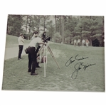 Jack Nicklaus Signed Original Promo at Augusta Photo w/Best Wishes JSA ALOA