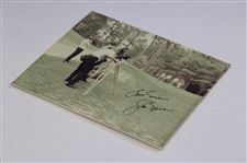 Jack Nicklaus Signed Original Promo at Augusta Photo w/Best Wishes JSA ALOA