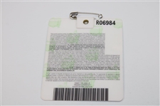 Phil Mickelson Signed 2010 Masters Tournament SERIES Badge #R06984 JSA ALOA