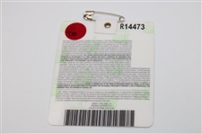Jack Burke Signed 2010 Masters Tournament SERIES Badge #R14473 JSA ALOA