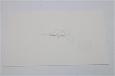 Jack Nicklaus Signed Card with Personal Golden Bear Hologram #01515