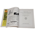 1929 US Open Championship at Winged Foot GC Official Program - Bobby Jones Win