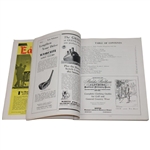 1929 US Open Championship at Winged Foot GC Official Program - Bobby Jones Win