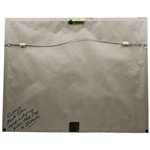 Arnold Palmer Signed 2012 Masters Tournament Embroidered Flag w/Years Won Notation JSA ALOA - Framed