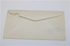 1953 Augusta National President & Mrs. Eisenhower Accept Mamie's Cabin First Day  Cover