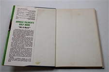 1961 1st Edition Book 'Hit It Hard' By Arnold Palmer