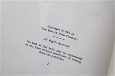 1961 1st Edition Book 'Hit It Hard' By Arnold Palmer