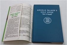 1961 1st Edition Book 'Hit It Hard' By Arnold Palmer