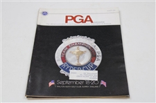 Five (5) Ryder Cup Golf Magazines 1953-1981